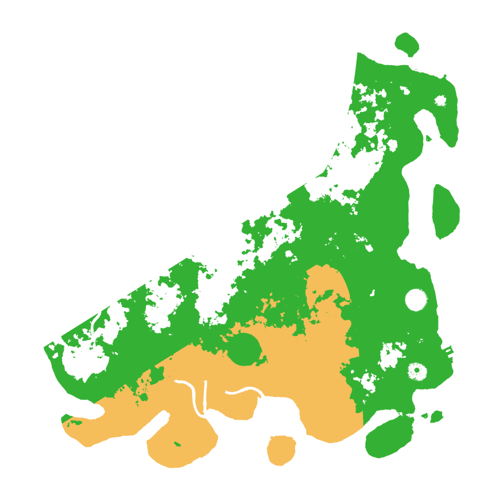 Biome Rust Map: Procedural Map, Size: 4000, Seed: 1658667728