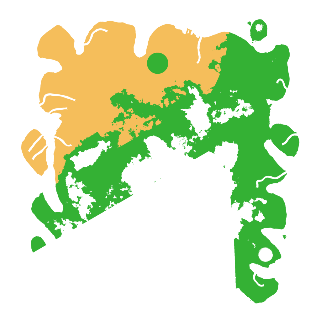 Biome Rust Map: Procedural Map, Size: 4000, Seed: 585648