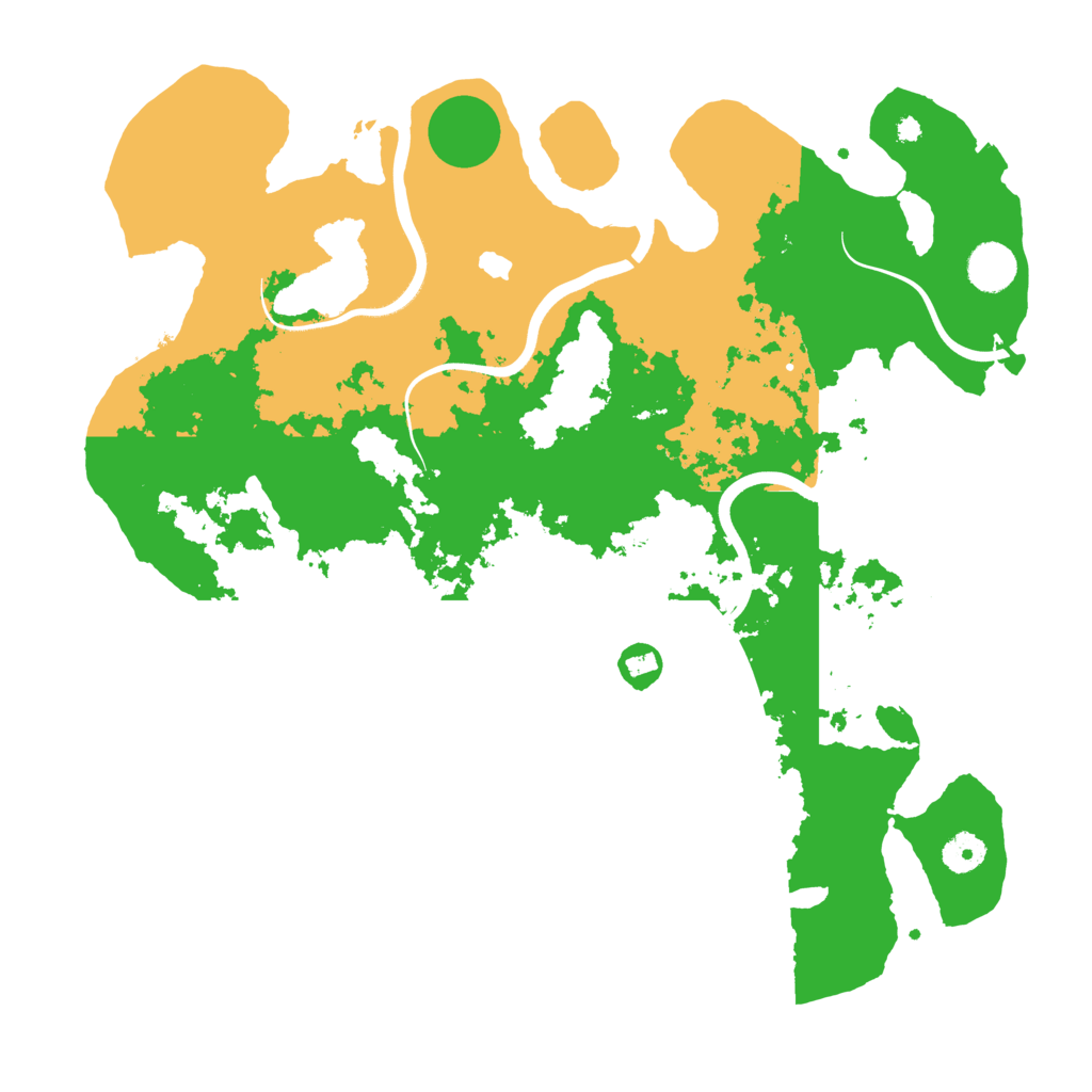 Biome Rust Map: Procedural Map, Size: 4000, Seed: 114449798