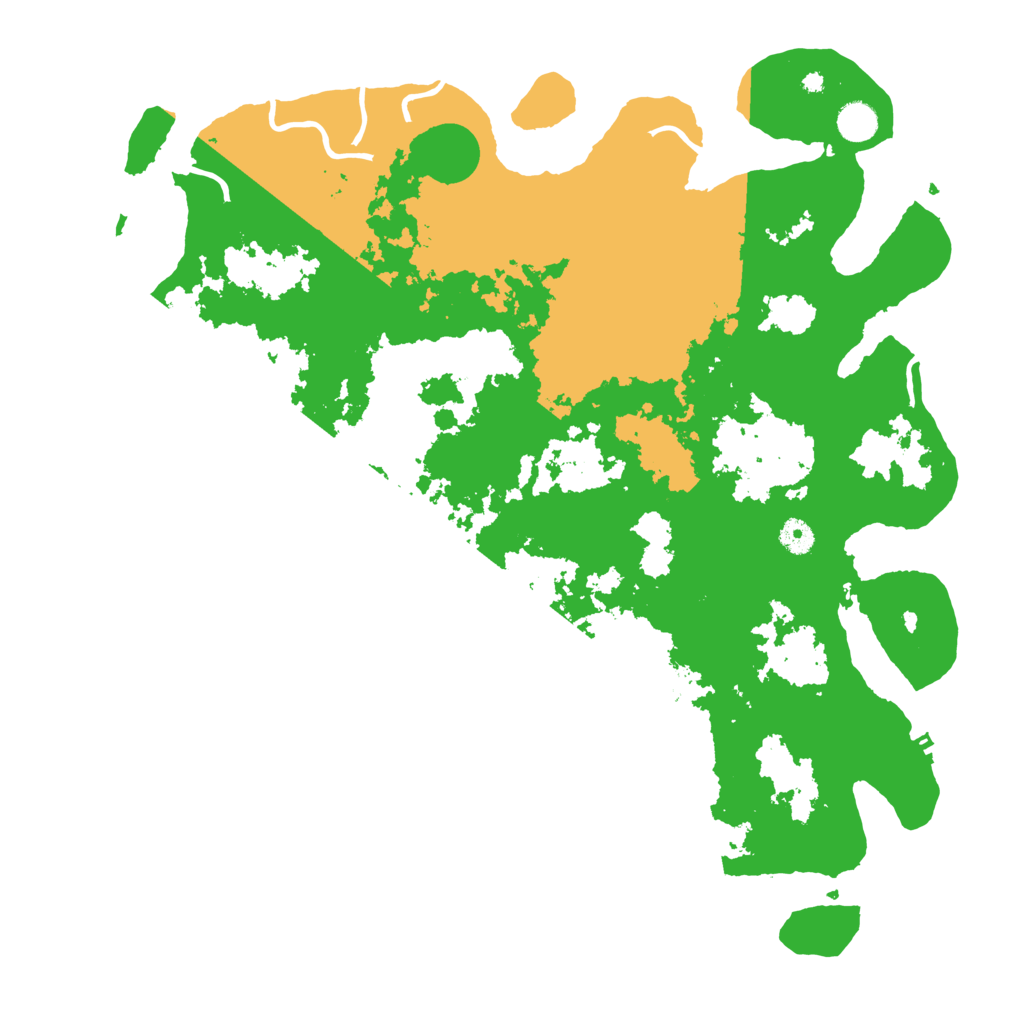 Biome Rust Map: Procedural Map, Size: 4500, Seed: 568