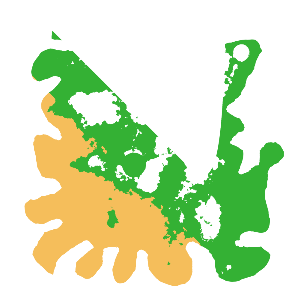 Biome Rust Map: Barren, Size: 3417, Seed: 1135615740