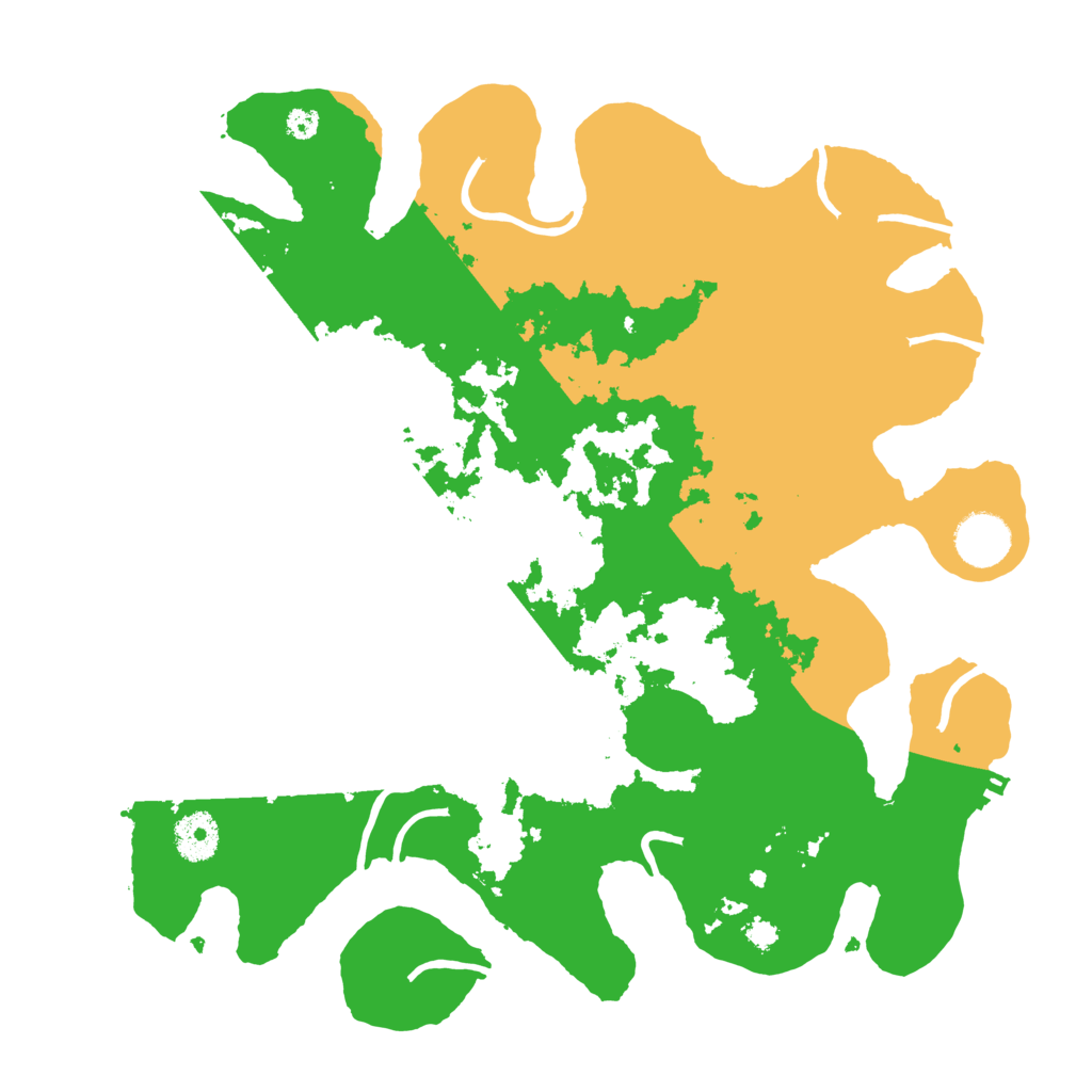 Biome Rust Map: Procedural Map, Size: 3500, Seed: 1180466203