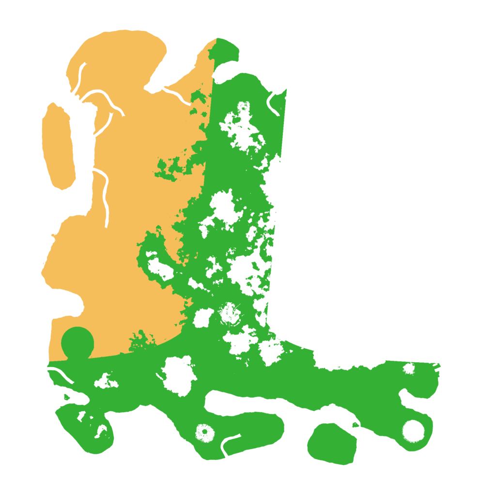 Biome Rust Map: Procedural Map, Size: 4000, Seed: 20230303