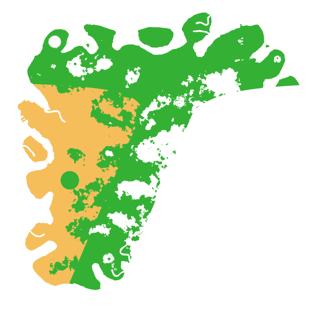 Biome Rust Map: Procedural Map, Size: 4500, Seed: 1634998506