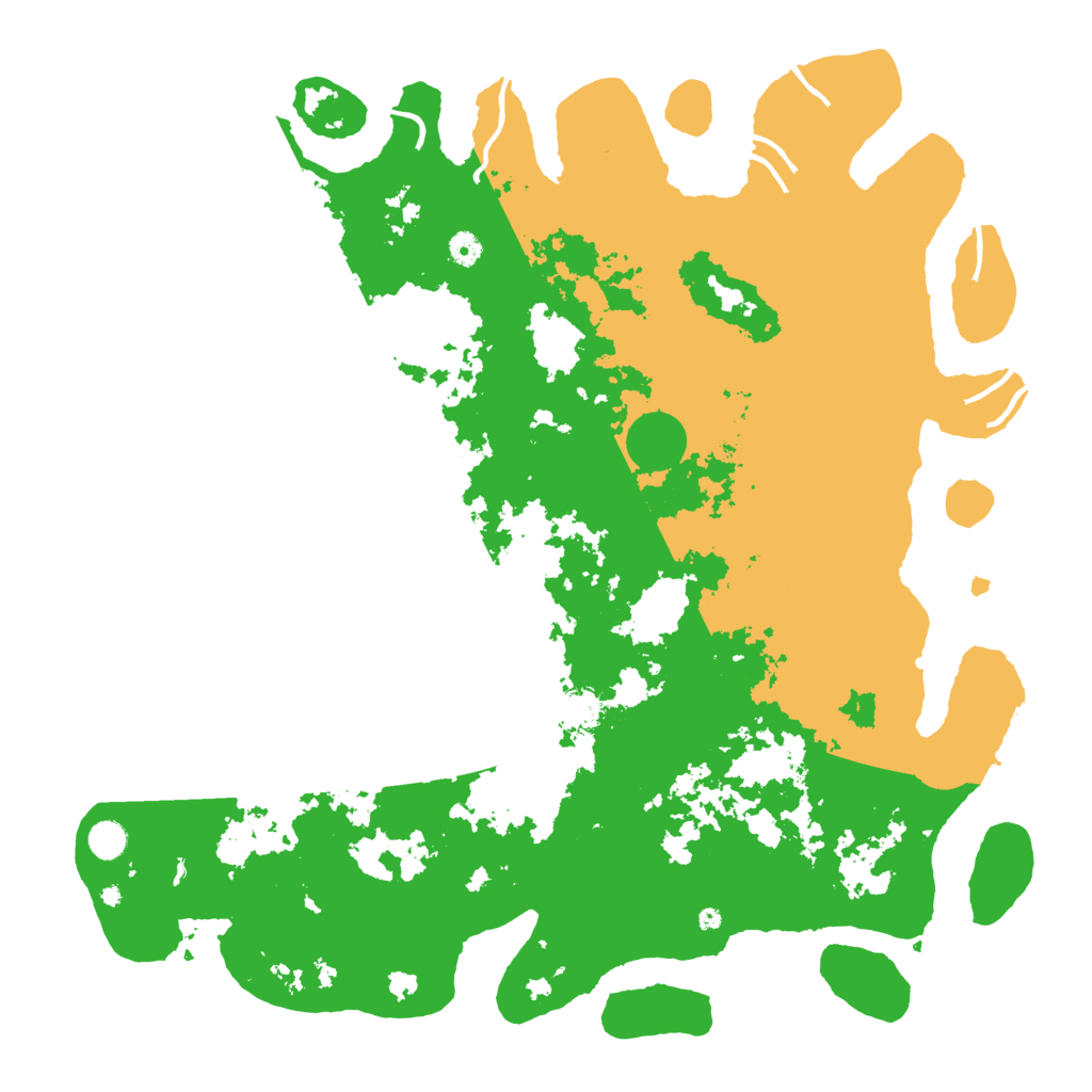 Biome Rust Map: Procedural Map, Size: 4995, Seed: 123456