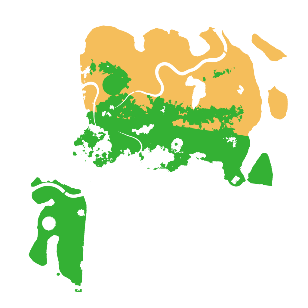 Biome Rust Map: Procedural Map, Size: 4000, Seed: 1561809427