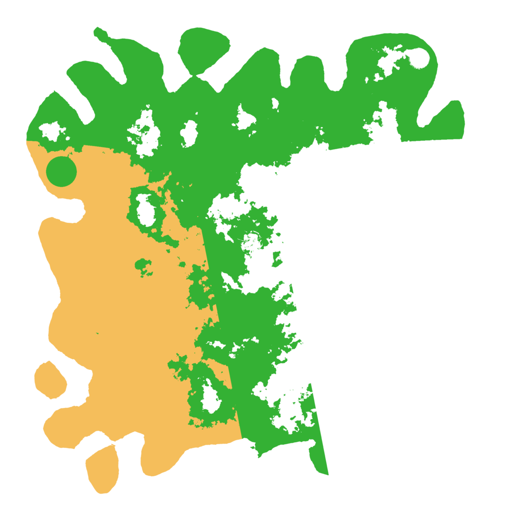 Biome Rust Map: Barren, Size: 4500, Seed: 871193356