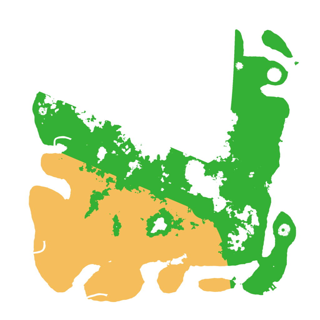 Biome Rust Map: Procedural Map, Size: 4000, Seed: 482291