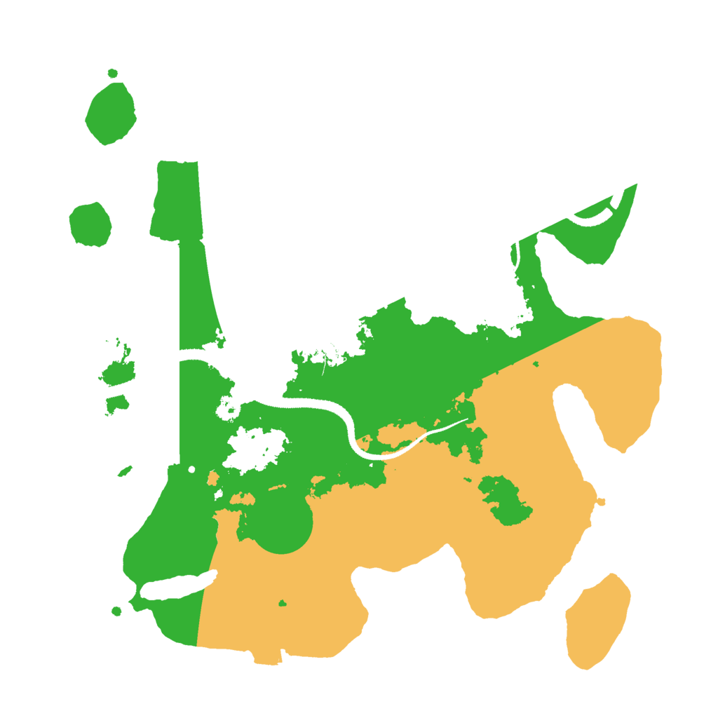 Biome Rust Map: Procedural Map, Size: 3000, Seed: 934014173