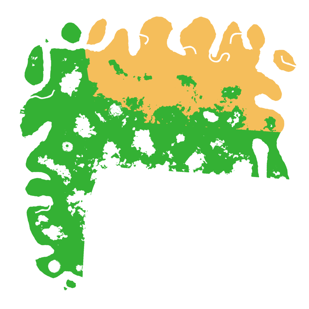 Biome Rust Map: Procedural Map, Size: 4500, Seed: 1494996603