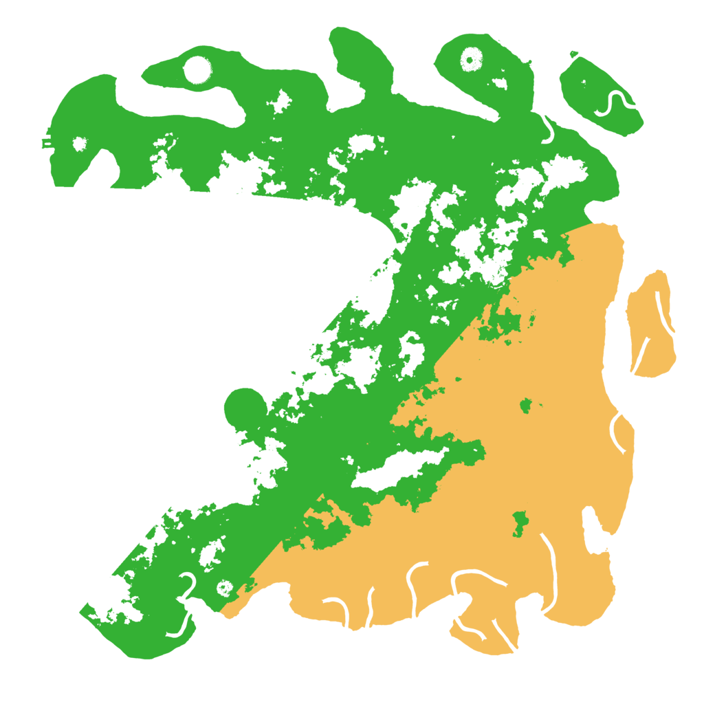 Biome Rust Map: Procedural Map, Size: 4500, Seed: 1048190219