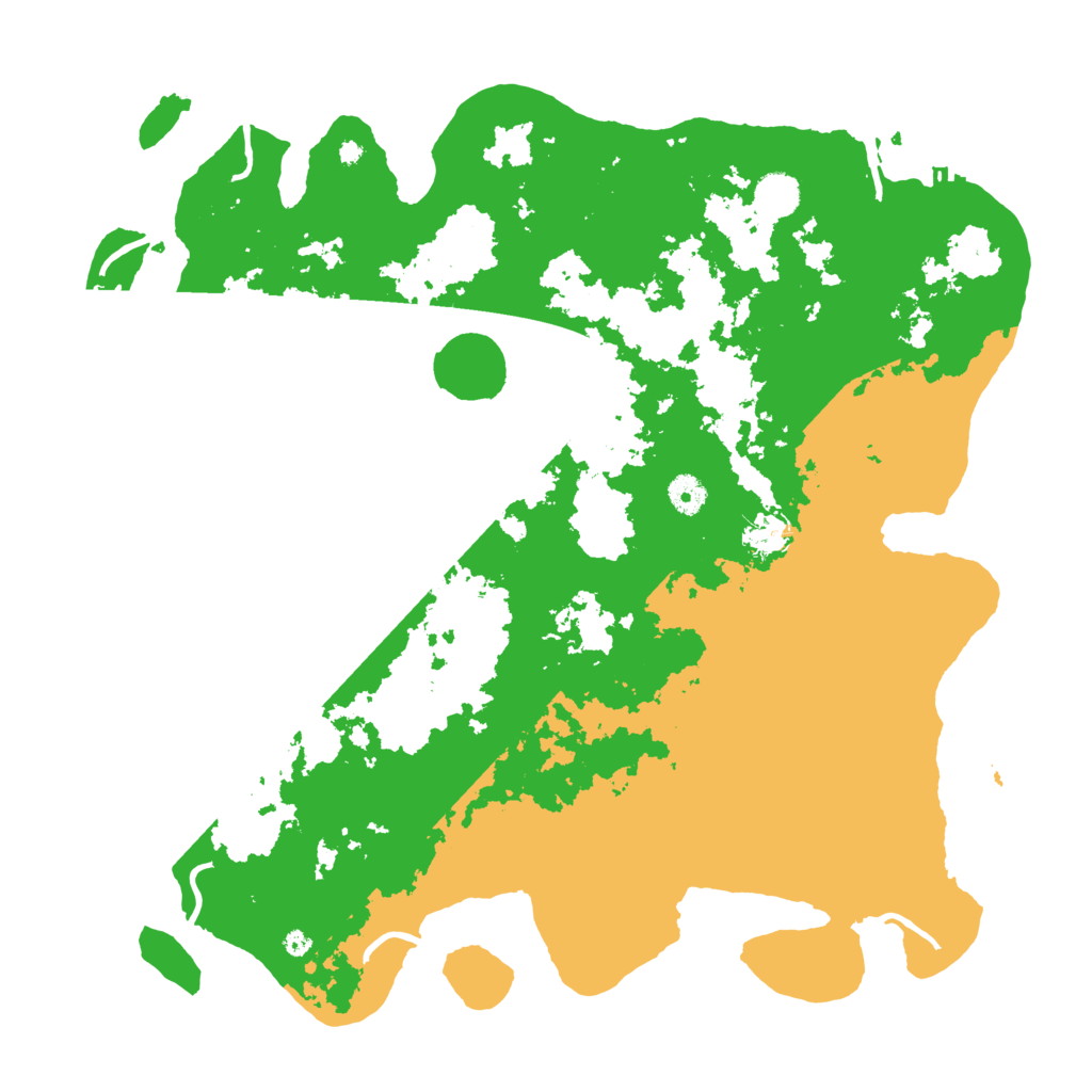 Biome Rust Map: Procedural Map, Size: 4300, Seed: 1450845571
