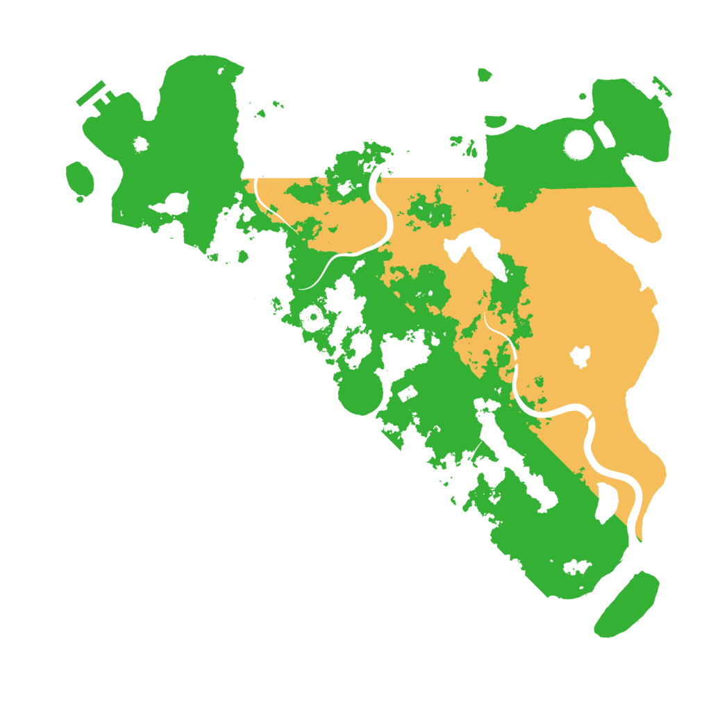 Biome Rust Map: Procedural Map, Size: 4250, Seed: 51648341