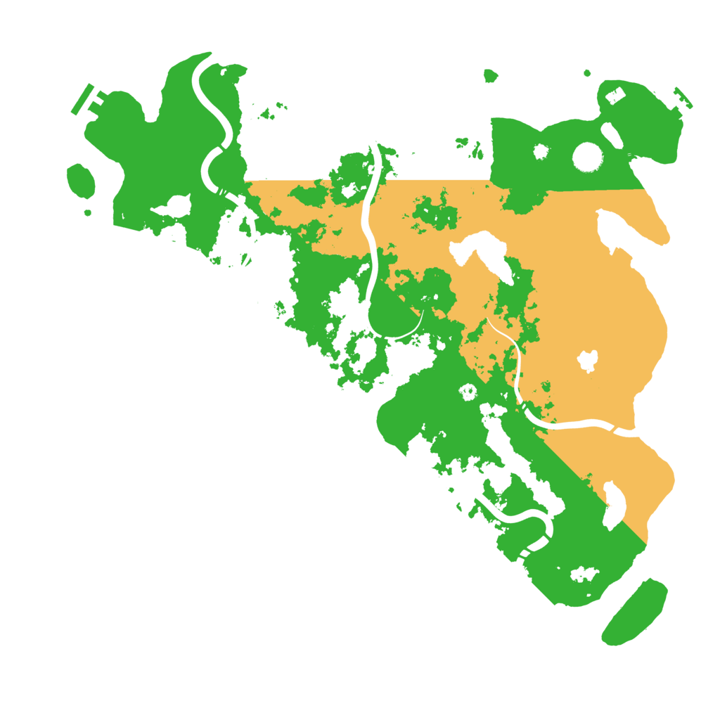 Biome Rust Map: Procedural Map, Size: 4250, Seed: 51648341