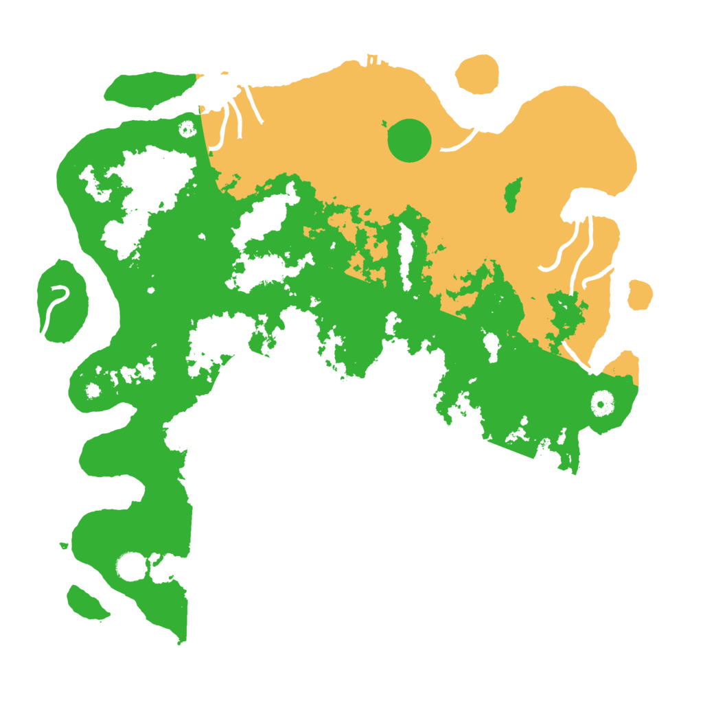Biome Rust Map: Procedural Map, Size: 4250, Seed: 26125