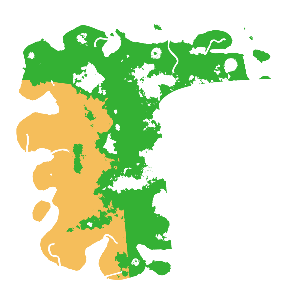 Biome Rust Map: Procedural Map, Size: 4000, Seed: 4512