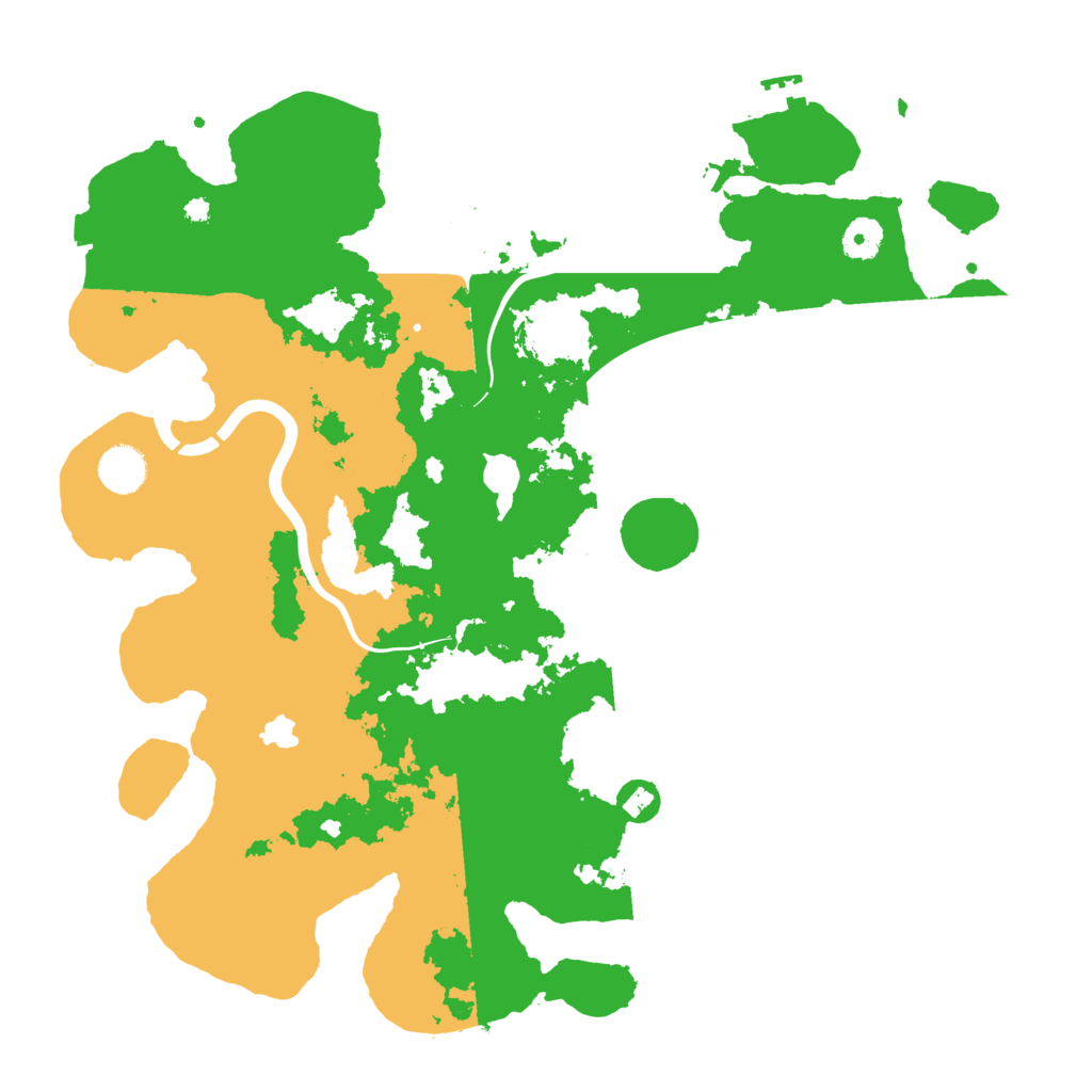 Biome Rust Map: Procedural Map, Size: 4000, Seed: 4512