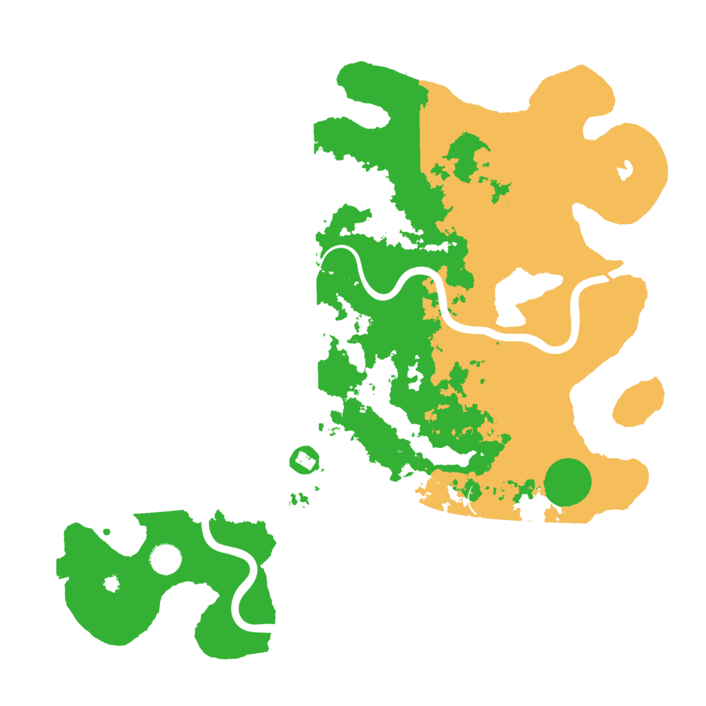 Biome Rust Map: Procedural Map, Size: 4000, Seed: 1249325748