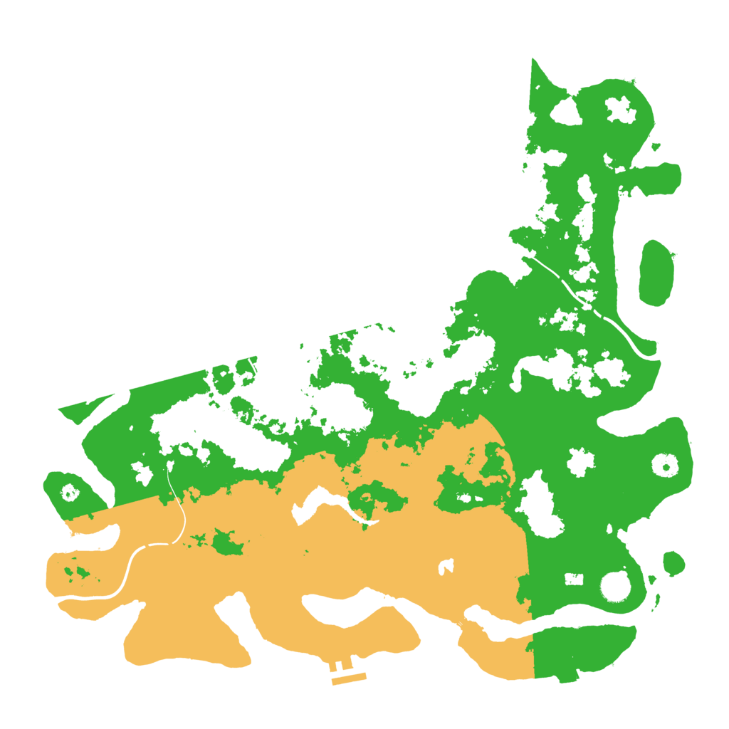 Biome Rust Map: Procedural Map, Size: 4250, Seed: 13437837