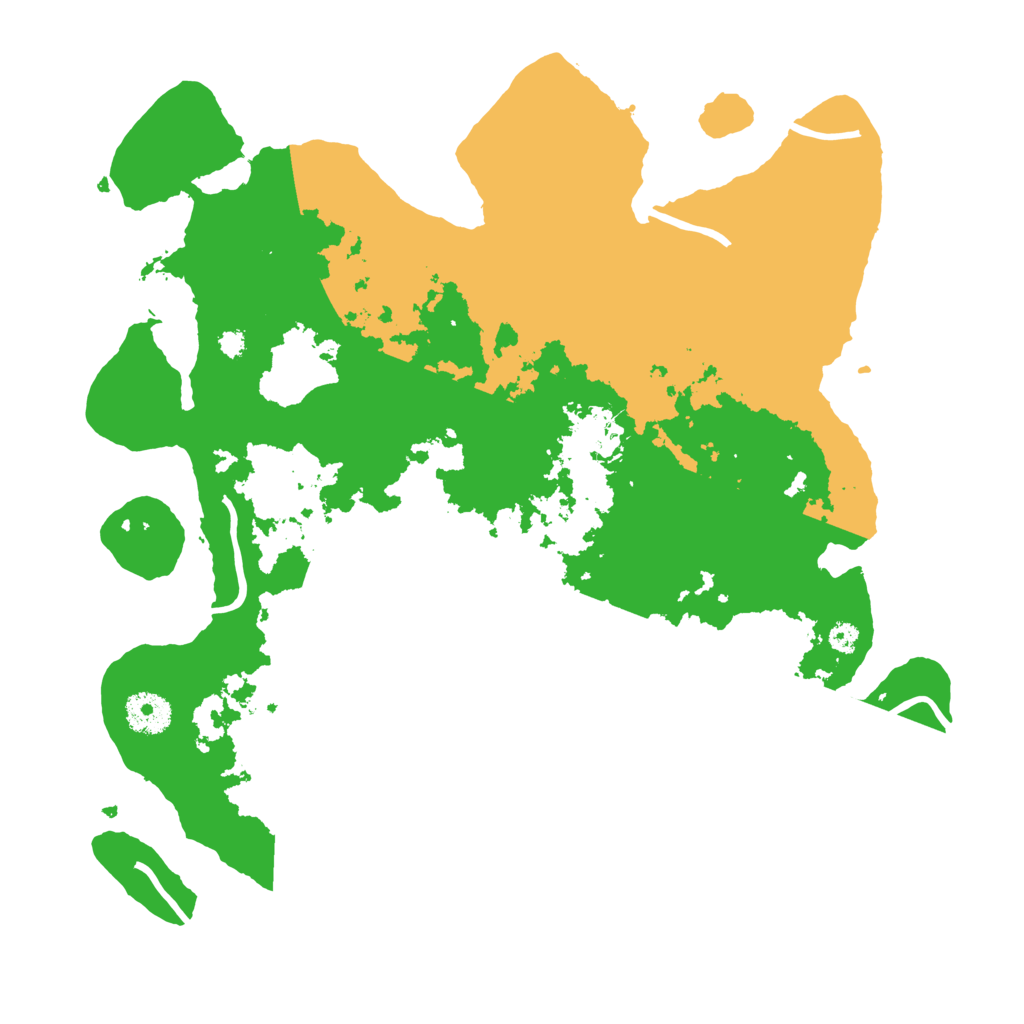 Biome Rust Map: Procedural Map, Size: 3500, Seed: 633667158