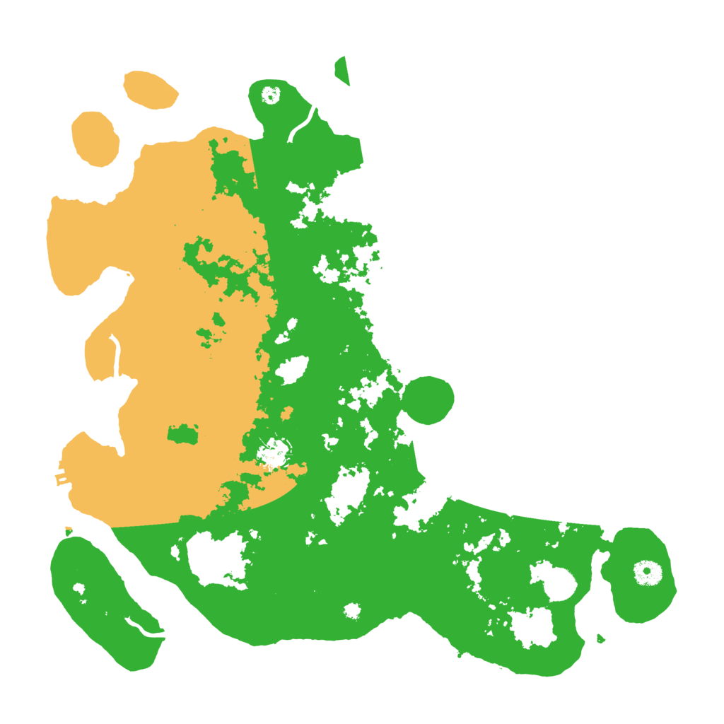 Biome Rust Map: Procedural Map, Size: 4000, Seed: 2018473524