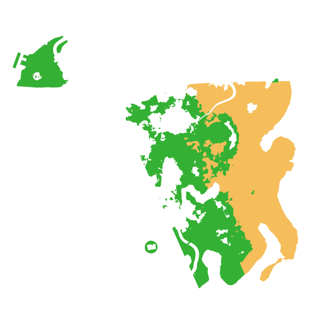 Biome Rust Map: Procedural Map, Size: 4000, Seed: 1265916735