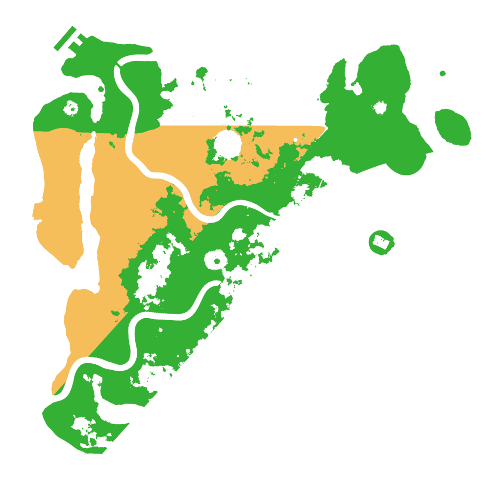 Biome Rust Map: Procedural Map, Size: 3500, Seed: 1925069419