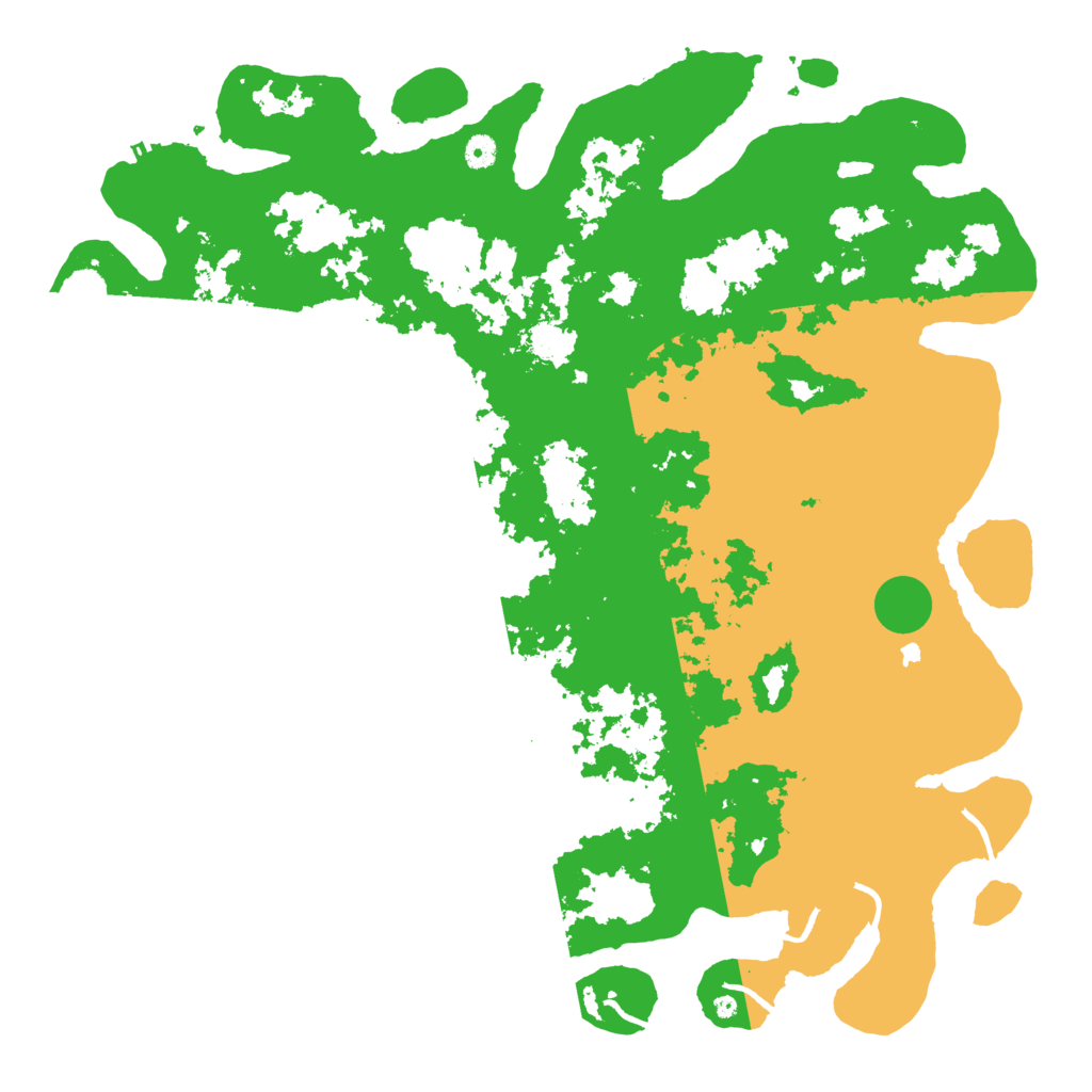 Biome Rust Map: Procedural Map, Size: 5000, Seed: 8131993