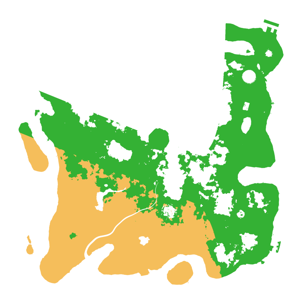 Biome Rust Map: Procedural Map, Size: 4000, Seed: 2583590