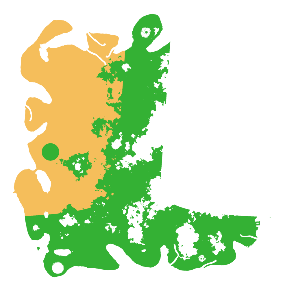 Biome Rust Map: Procedural Map, Size: 4500, Seed: 1263832