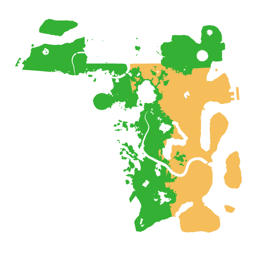 Biome Rust Map: Procedural Map, Size: 4000, Seed: 62252087