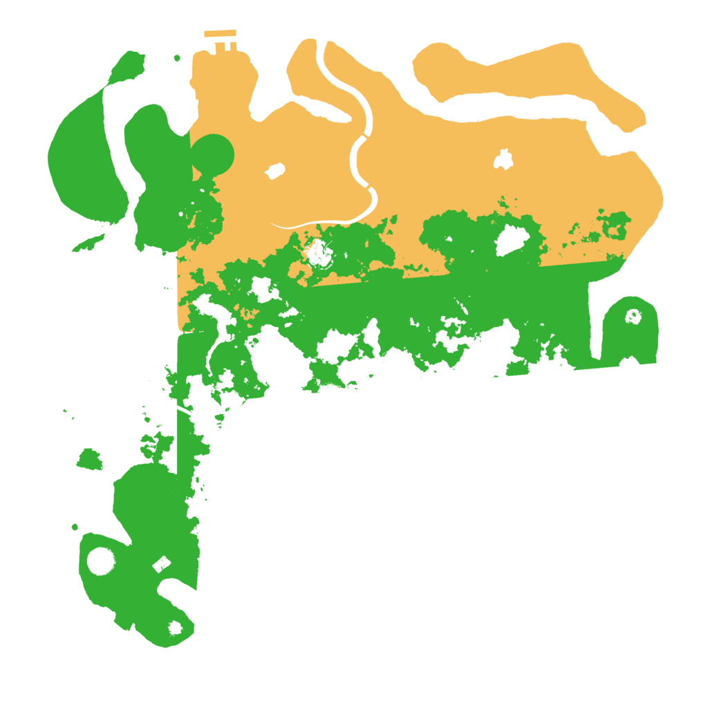 Biome Rust Map: Procedural Map, Size: 4500, Seed: 2982351