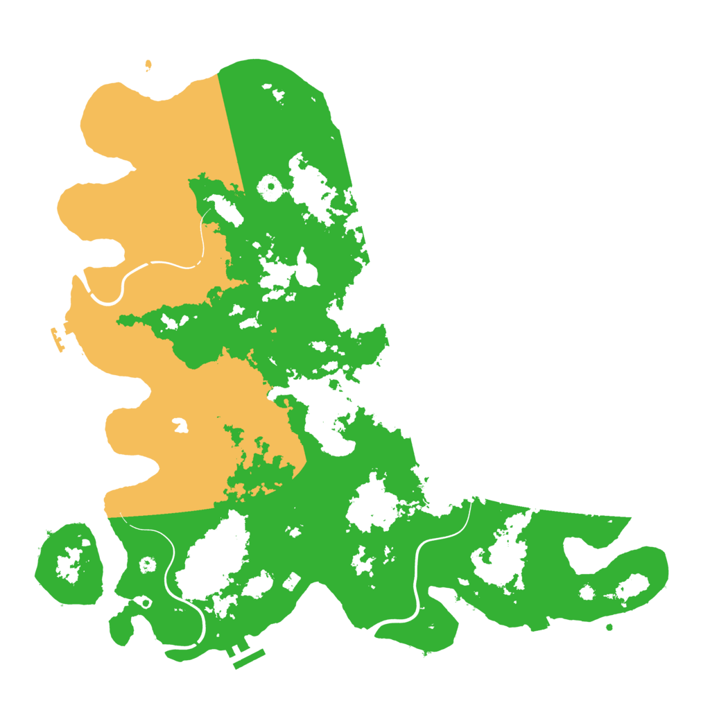 Biome Rust Map: Procedural Map, Size: 4250, Seed: 66707349