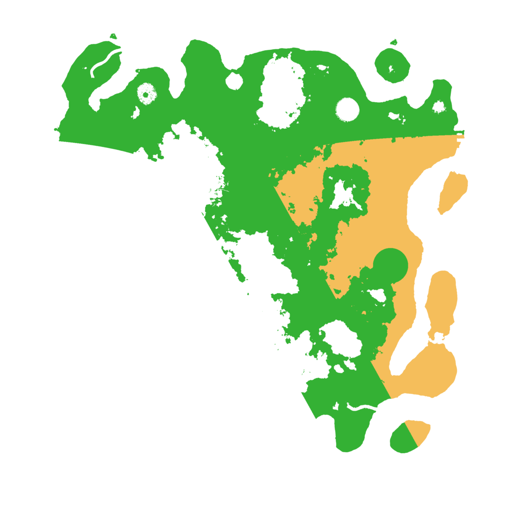 Biome Rust Map: Procedural Map, Size: 3800, Seed: 407642282