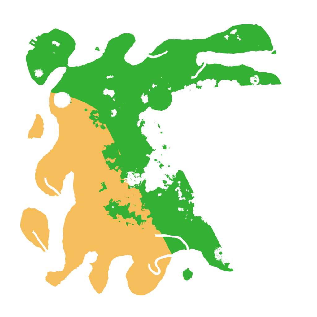 Biome Rust Map: Procedural Map, Size: 3500, Seed: 812076410