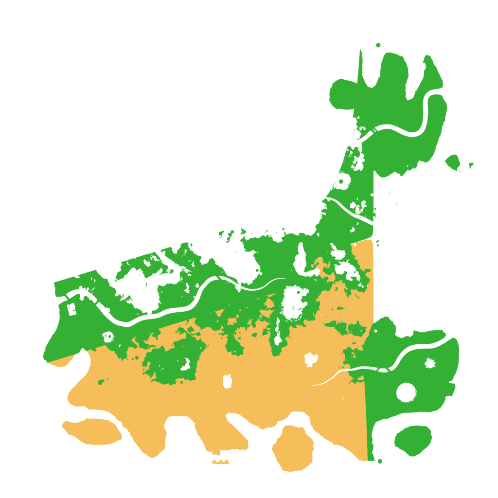 Biome Rust Map: Procedural Map, Size: 4500, Seed: 765457241