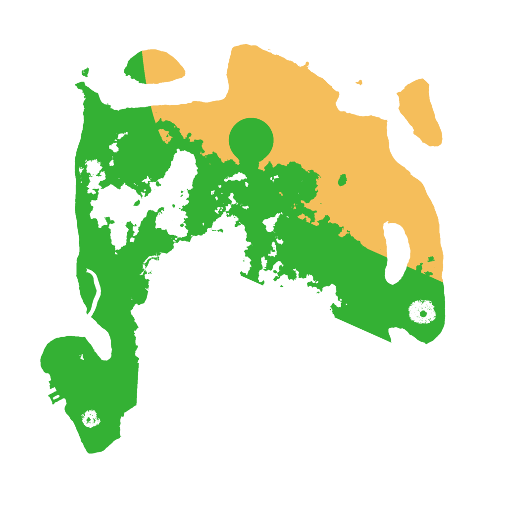 Biome Rust Map: Procedural Map, Size: 3000, Seed: 873627865