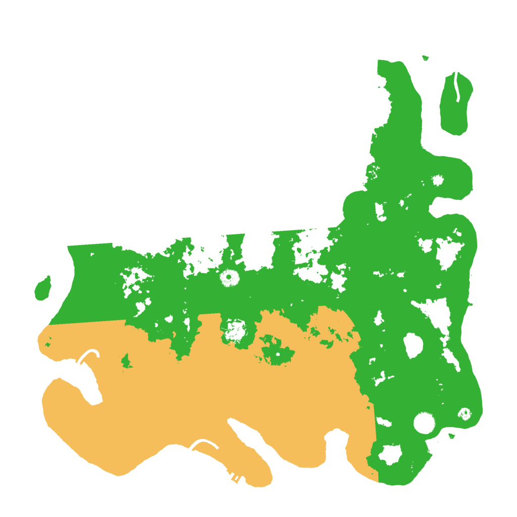 Biome Rust Map: Procedural Map, Size: 4250, Seed: 682779091