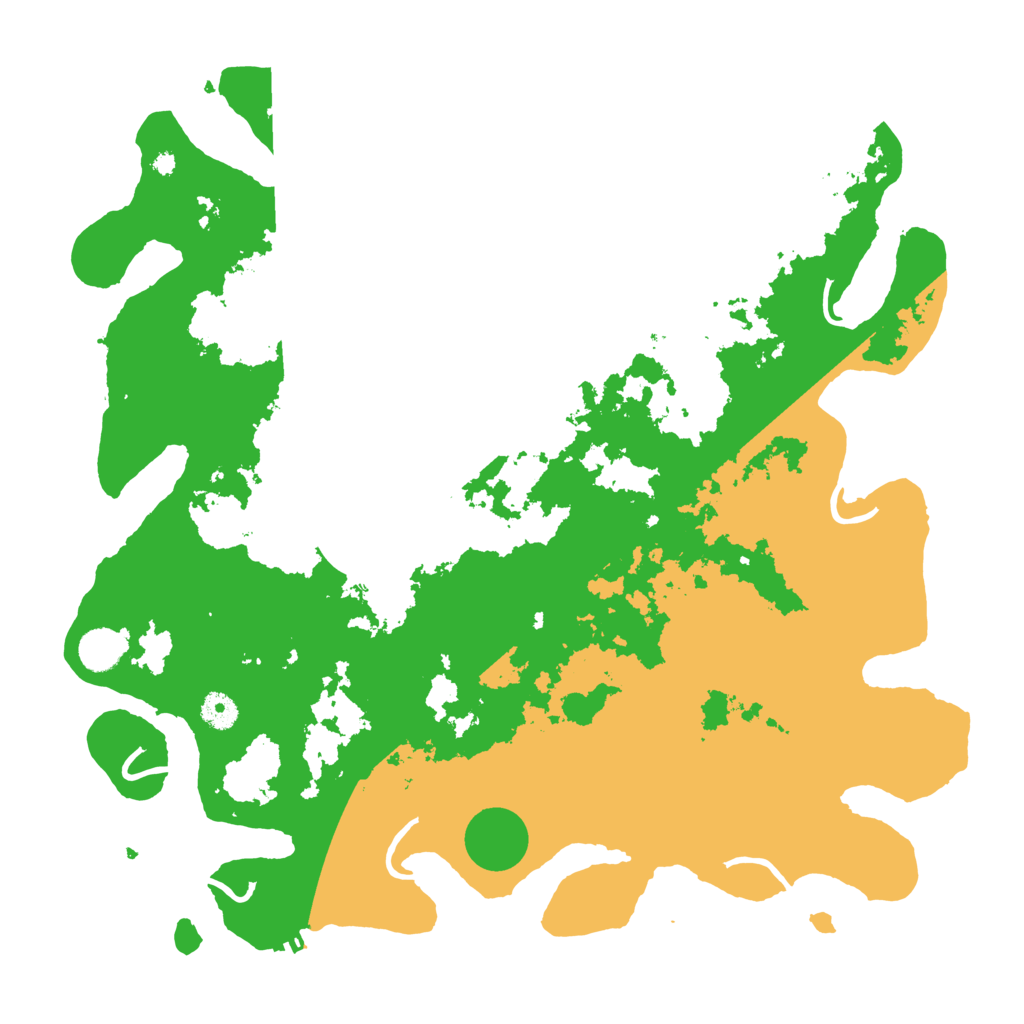 Biome Rust Map: Procedural Map, Size: 4250, Seed: 1223150888
