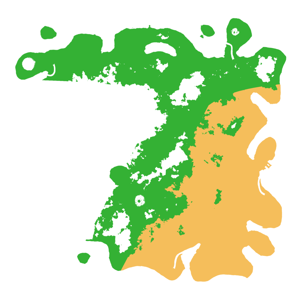 Biome Rust Map: Procedural Map, Size: 4250, Seed: 1271634785