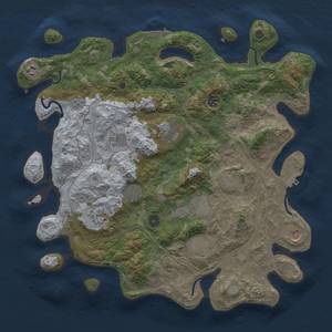 Thumbnail Rust Map: Procedural Map, Size: 4250, Seed: 1271634785, 17 Monuments