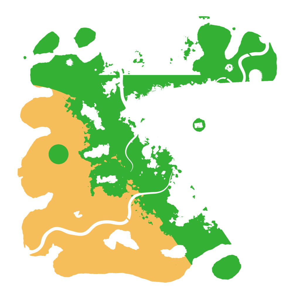 Biome Rust Map: Procedural Map, Size: 4000, Seed: 138388015