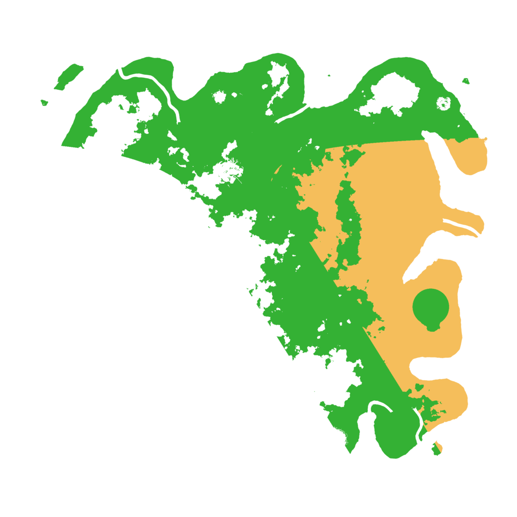 Biome Rust Map: Procedural Map, Size: 3750, Seed: 121397644