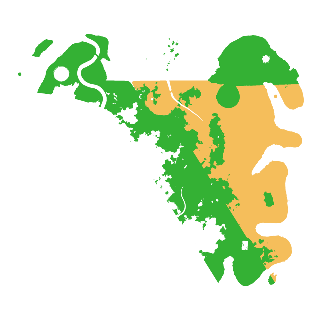 Biome Rust Map: Procedural Map, Size: 3750, Seed: 121397644