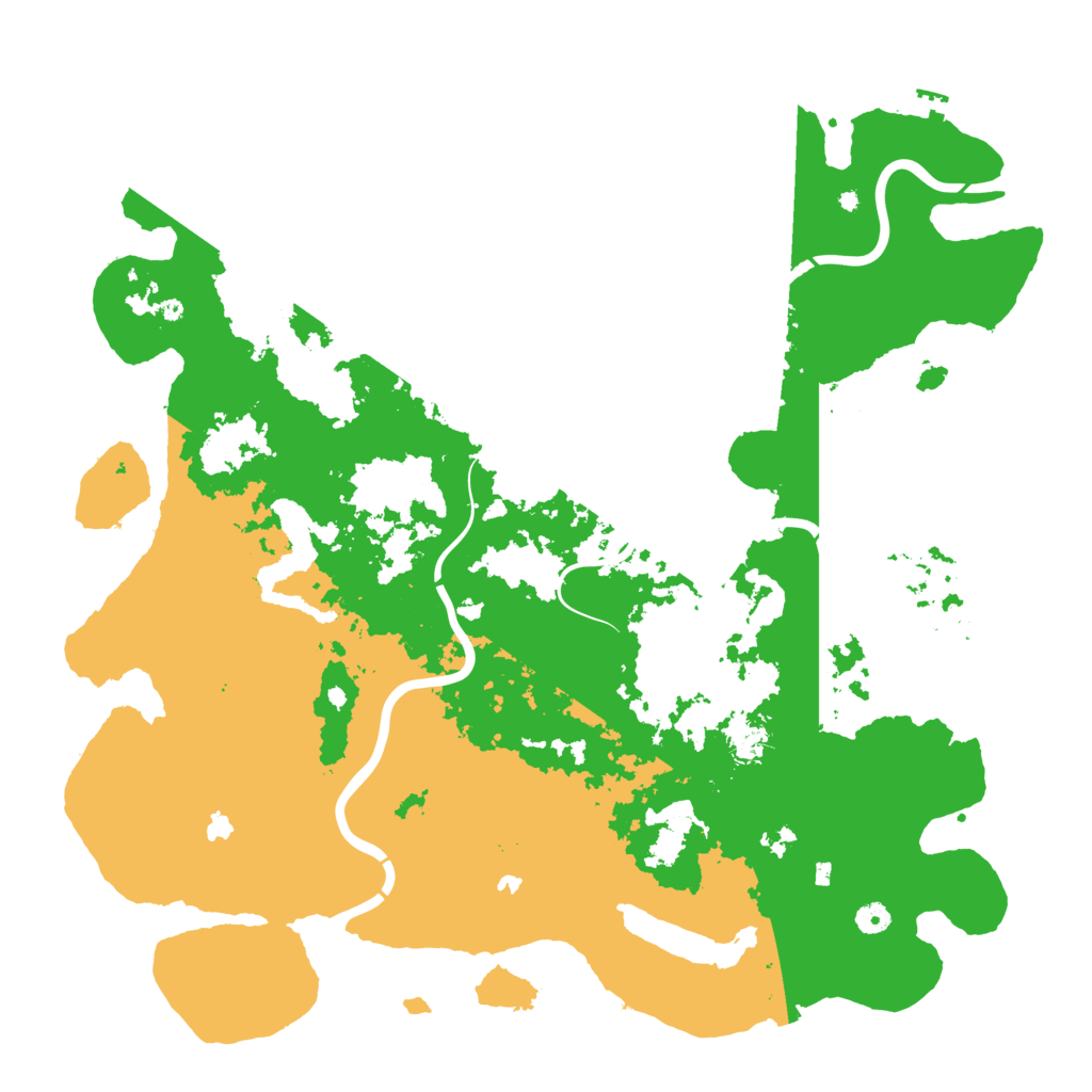 Biome Rust Map: Procedural Map, Size: 5000, Seed: 1467298667
