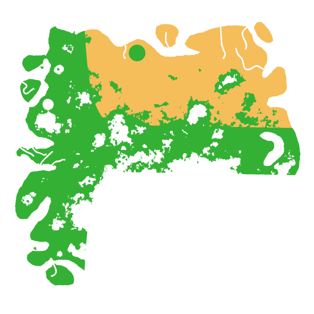 Biome Rust Map: Procedural Map, Size: 5000, Seed: 9598