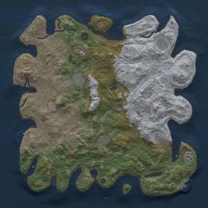 Thumbnail Rust Map: Procedural Map, Size: 4250, Seed: 1859680179, 18 Monuments