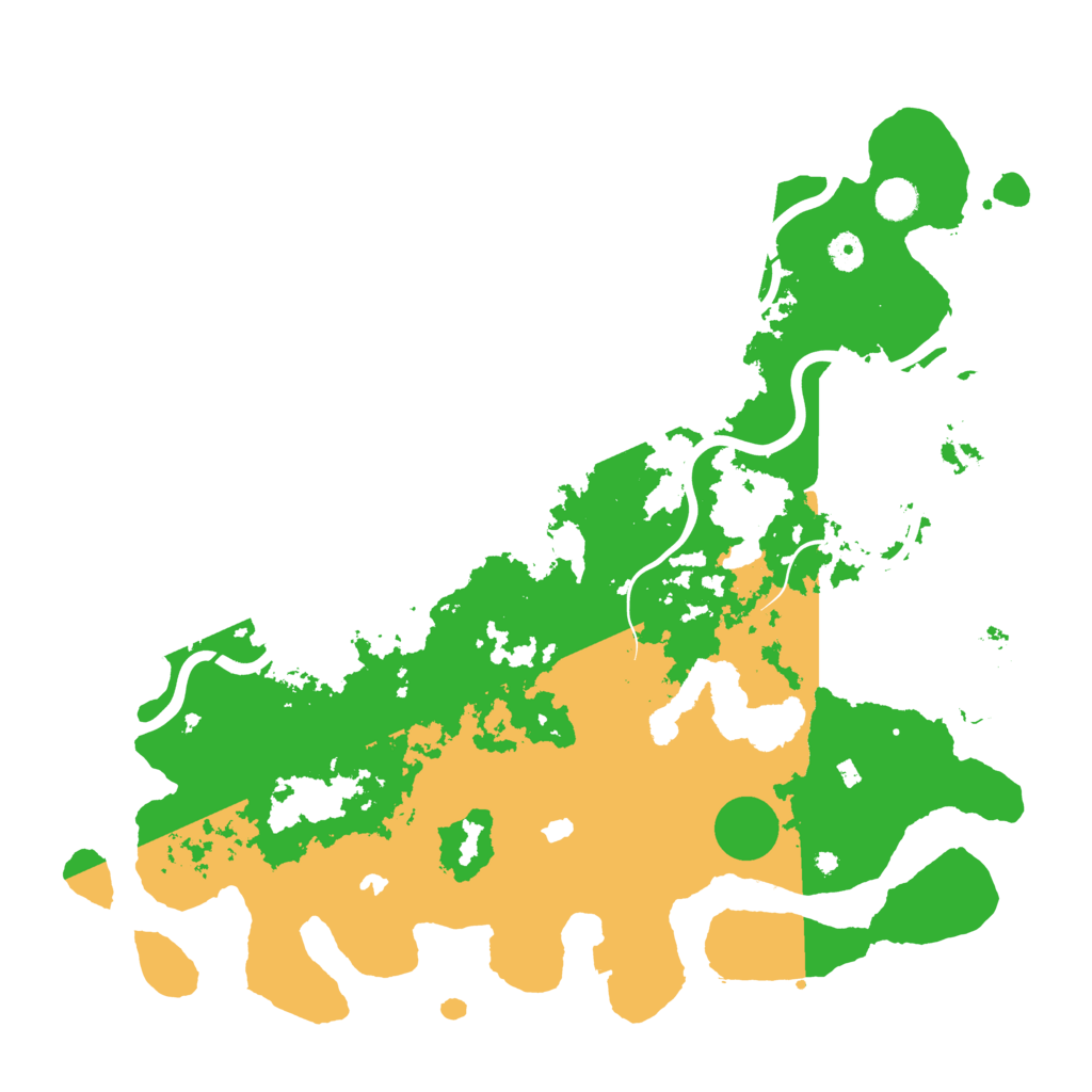 Biome Rust Map: Procedural Map, Size: 4500, Seed: 290217914