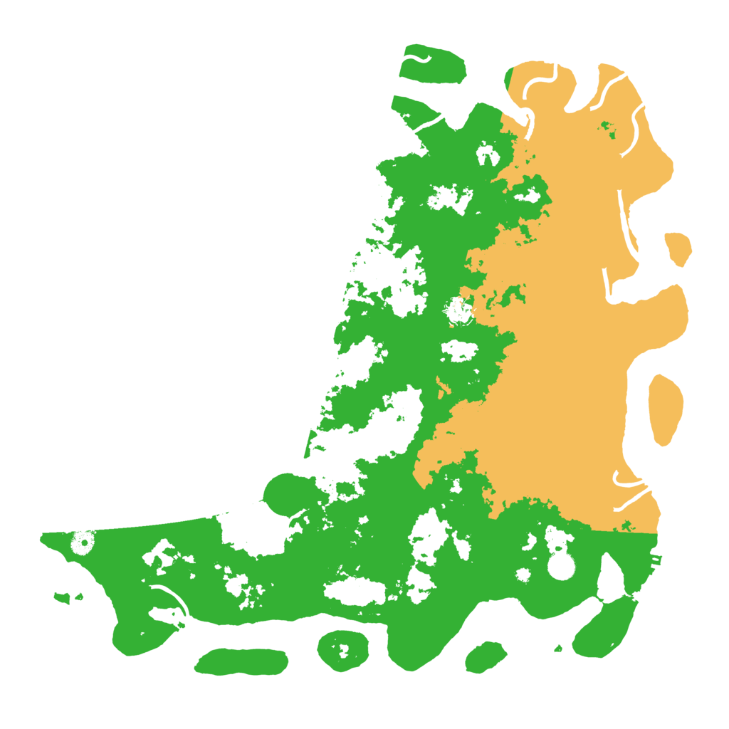 Biome Rust Map: Procedural Map, Size: 4650, Seed: 80000