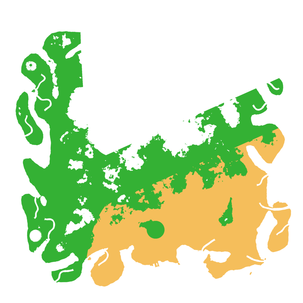 Biome Rust Map: Procedural Map, Size: 4500, Seed: 945708413